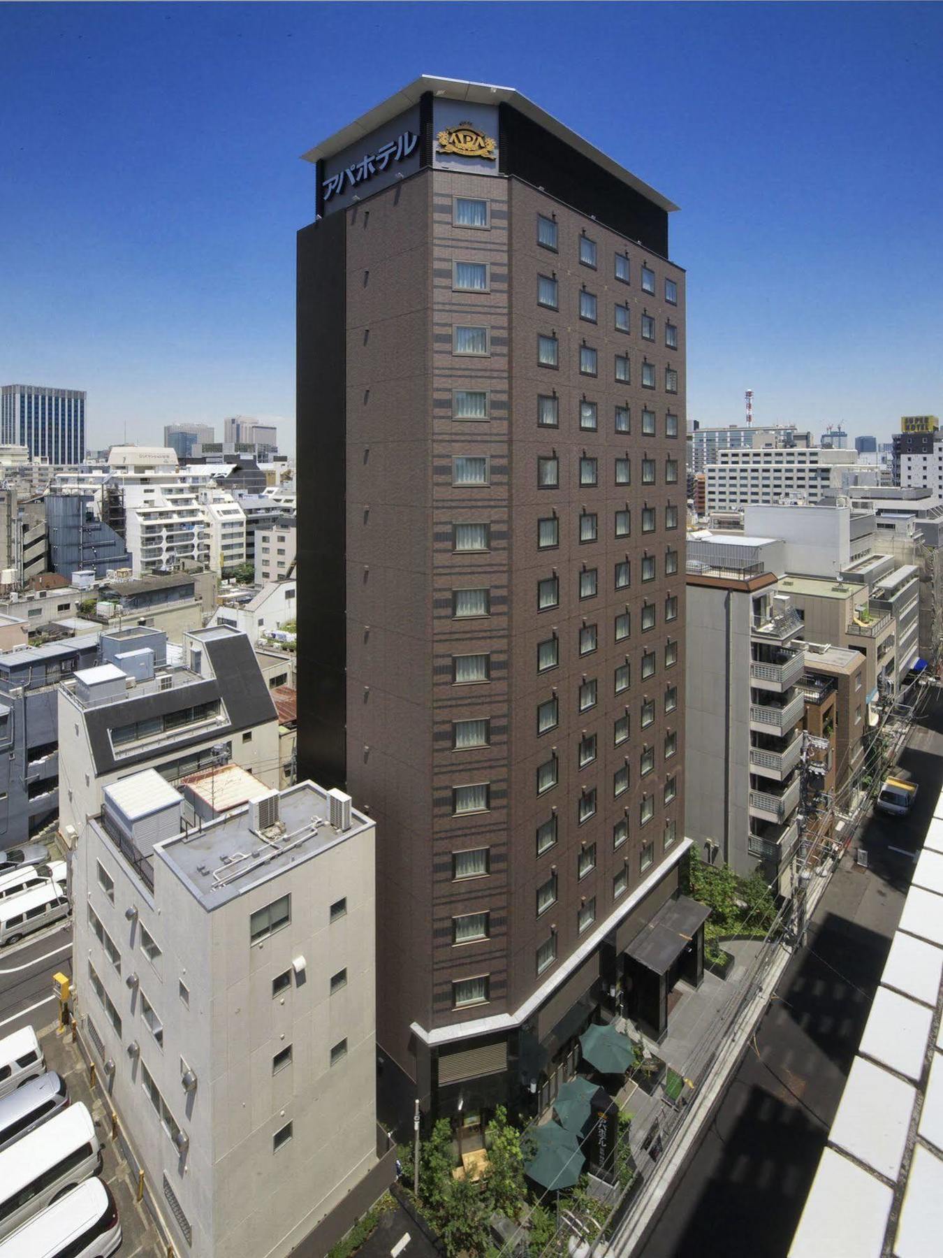 Apa Hotel Shimbashi Onarimon Präfektur Tokio Exterior foto