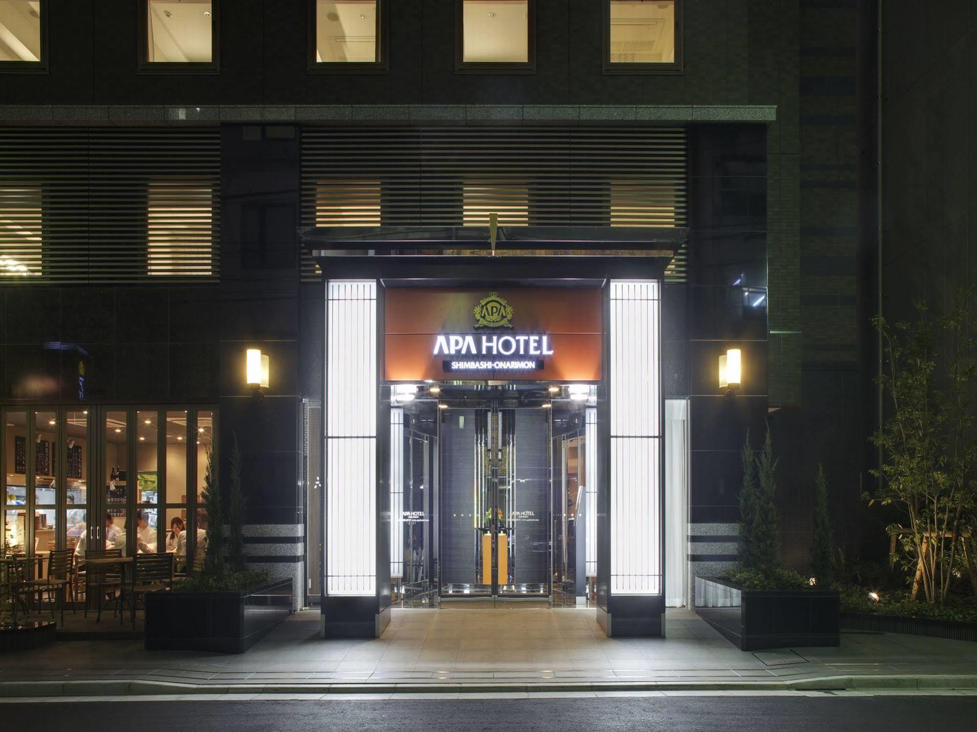 Apa Hotel Shimbashi Onarimon Präfektur Tokio Exterior foto